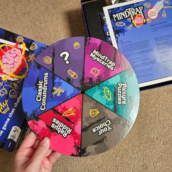 OUTSET MEDIA MINDTRAP Game of Logic and BRAINTEASERS - Opened but‎ Never Used - Picture 14 of 15